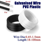 Wire Ties Plastic Coated Flat/Round Plant Tie Twist Wire Diameter:0.45mm-1.5mm