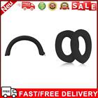 Silicone Headband Protectors Washable For Wh-1000Xm5 Headset (Black)