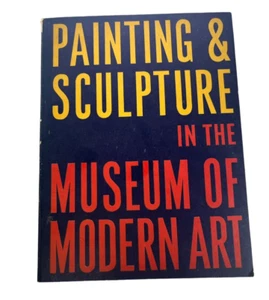 Seltene Vintage GEMÄLDE UND SKULPTUR IM MUSEUM FÜR MODERNE KUNST Buch 1942 1. Auflage - Bild 1 von 10