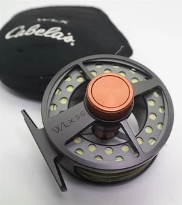 Lamson Built Cabela's WLX 5.6 Fly Fishing Reel Excellent - Picture 1 of 5