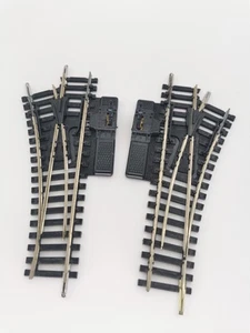 JOUEF ÉCHELLE HO PAIRE D'AIGUILLAGES MANUELS R=325mm - Imagen 1 de 3