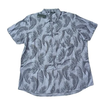 Travis Mathew Collared Shirt Heathered Mulled Grape Short Sleeve Button XXL NWT - Image 1 of 4