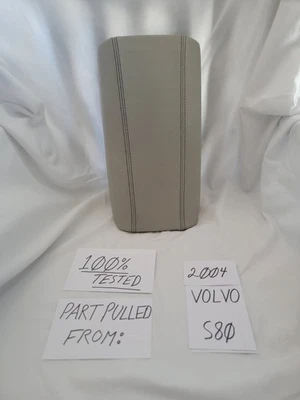 2004 Volvo S80 Beige Leather Center Console Lid (OEM; 99-06 S80) - Image 1 of 4