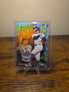 2025 Topps Chrome Aaron Judge #F15-1  Fortune 15 Yankees - Picture 1 of 2
