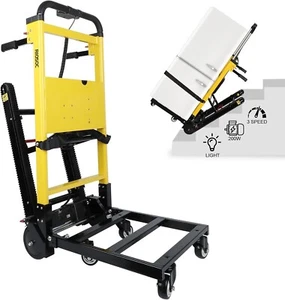 Electric Stair Climbing Dolly, 440lbs Max Load , 200W 3 Adjustable Speeds - Picture 1 of 9