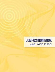 Composition Book, Wide Ruled                                                   