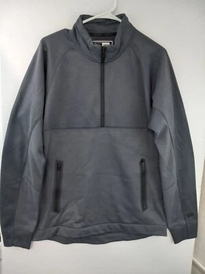 NUEVA ERA Chaqueta de Vellón Venue 1/4 Cremallera en Gris Oscuro Para Hombre Mediana Foto 1 de 3