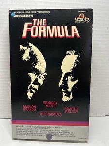 The Formula VHS Tape, MGM Home Video, Marlon Brando - Picture 1 of 5