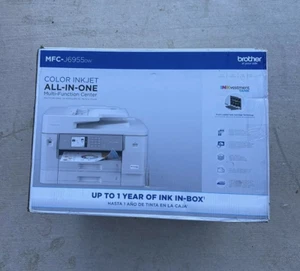 NEW Brother MFC-J6955DW INKvestment Tank Color Inkjet All-in-One Printer - Picture 1 of 7