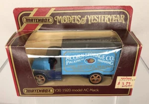 1984 Matchbox Models Of Yesteryear 1920 Model AC Mack Truck Acorn Y-30 1:72 - Picture 1 of 10
