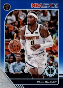 2019-20 Hoops Premium Stock Prizms Blue #266 Paul Millsap