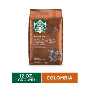 NEW Starbucks Medium Roast Colombia Ground Coffee - Picture 1 of 1