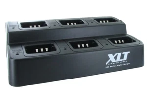 XLT 6-jednostka Multi-Charger do Kenwood KNB-45L - Zdjęcie 1 z 7