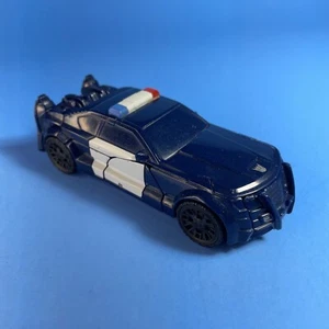 Transformers Barricade 1-Step Turbo Changers Figure The Last Knight 2016 Hasbro - Picture 1 of 6