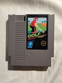 Nintendo NES Game Vintage Authentic - Golf - 1980&rsquo;s Tested Working See Pictures