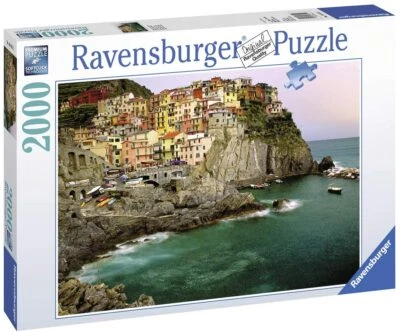 RAVENSBURGER PUZZLE 2000 PEZZI - CINQUE TERRE, ITALIA  98X75cm  ART 16615 - Immagine 1 di 2