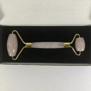 Face Roller High's Pink Rose Quartz Jade Anti Aging Beauty - Picture 1 of 7