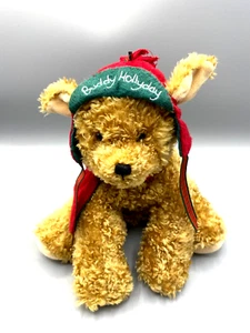 Bunnies By The Bay Hallmark Plush Puppy Dog Buddy Hollyday Stuffed Animal - Picture 1 of 11