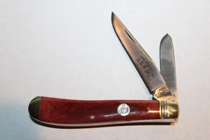 SCHRADE WALDEN REMEMBER THE ALAMO GENUINE STAG KNIFE NEW - Picture 1 of 6