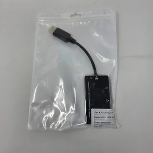 Nuevo adaptador R-DP2VGAA DisplayPort a VGA con convertidor de audio DP - Imagen 1 de 5