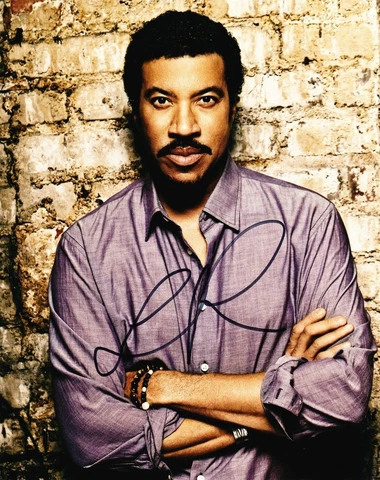 Lionel Richie Autograph Saxophone Autograph all Night Long Say You,Say Me Cover