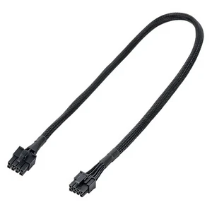 8Pin to PCIe 8pin(6+2) PCi Modular Power Cable For Corsair & EVGA GPU Nylon - Picture 1 of 5