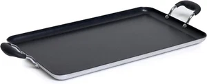 Heavy Duty Tortilla Cast Iron Griddle Oval Skillet Comal für Tortillas Flat Pan - Bild 1 von 9