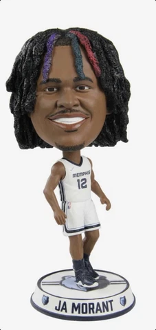 Ja Morant Memphis Grizzlies FOCO Bighead Bobblehead Limited Edition Cover