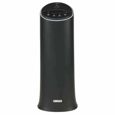 Ultrasonic Humidifier Tower Dual Mist w Aromatherapy 1.5 Gal 100 Hour Black - Image 1 of 4