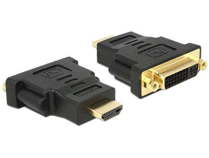 Delock Adapter HDMI-A Stecker > DVI Buchse (65467) - Bild 1 von 1