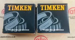 CUSCINETTO CONICO A RULLI TIMKEN 907/52700, 90752700, L68149, L68116 COPPA TEMPRATA X2 - Foto 1 di 6