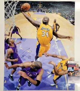 Shaquille O'Neal Shaq signed Lakers 16x20 photo autograph ~ JSA COA - Picture 1 of 3