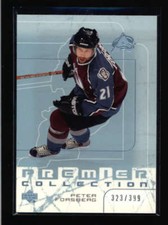 PETER FORSBERG 2003/04 03/04 UPPER DECK PREMIER COLLECTION /399 AH2390