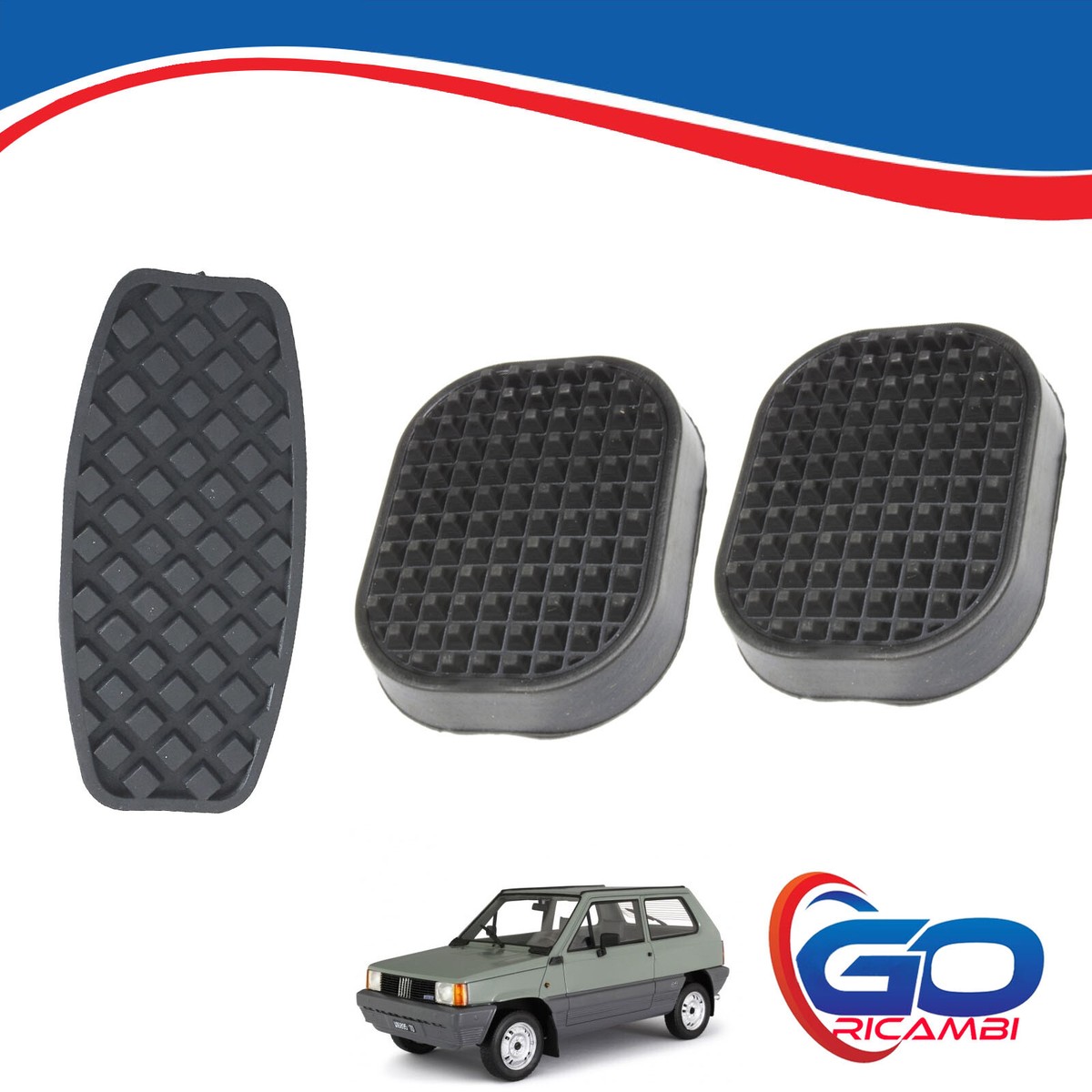 Pedale Mit Fußstütze Aus Stahl Für Fiat.600 600e Produktbild-Vorschau 9