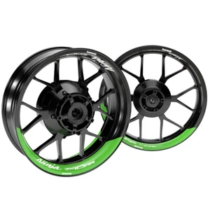 Pegatina de llanta Kawasaki NINJA ZX-10RR 50/50 V1 Prem gtl. Pegatina de borde de llanta - Imagen 1 de 7