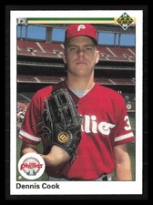 Dennis Cook 1990 Upper Deck #71  Philadelphia Phillies