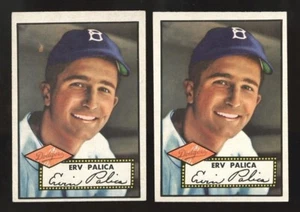 1952 TOPPS~#273~ERV PALICA~TWO 2 VARIATIONS~BROOKLYN DODGERS~ROOKIE CARD - Picture 1 of 1