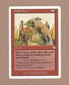 MTG - Goblin Lore - Starter 1999 - Uncommon NM/MT - Einzelkarte - Bild 1 von 2
