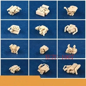 Diorama Model 1/64 3D Print Auto-Engines Car Engines fit 1:64 Car Street Unpaint - Picture 1 of 36