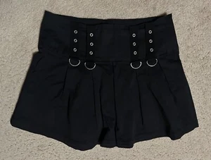 MINGA London, US Size 10, SKIRT black Y2k Pleated, Women's, XL - Picture 1 of 11