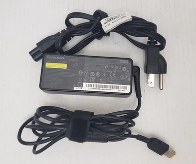 Адаптер переменного тока для ноутбука Lenovo Ideapad зарядное устройство 65 Вт 20 В 3,25 А желтый наконечник - Изображение 1 из 2