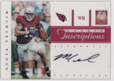 2012 Elite - дебютант надписи Michael Floyd #6 черные чернила авто (RC) - Изображение 1 из 2