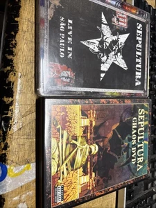 SEPULTURA - 14 VIDEO DVD AND AUDIO CD LOT. - Bild 1 von 3