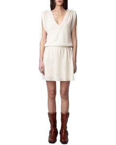 Zadig & Voltaire Alanis Co Dentelle Dress Women's - Picture 1 of 7