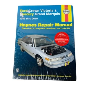 Haynes Repair Manual Ford Crown Victoria & Mercury Grand Marquis 1988-2010 - Picture 1 of 4