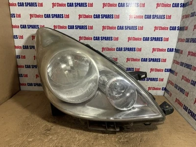 NISSAN NOTE MK1 FL E11 2010 LADO DEL CONDUCTOR HALÓGENA LUZ DE CABEZA LÁMPARA Foto 1 de 4