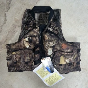 Master Sportsman Fishoiflage Camo Fshing/Ski Vest - Adult L/XL - New W/Tags - Picture 1 of 4