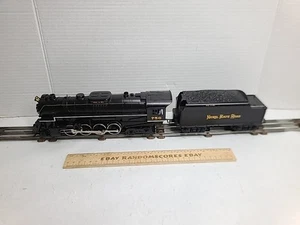 Lionel O 6-38087 Nickel Plate Road 2-8-4 Berkshire Loco & Tender con suono e fumo - Foto 1 di 24
