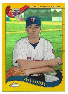 2002 Topps Chrome Gold Refractor #402 Kyke Lohse Minnesota Twins BV$2.50 - Picture 1 of 1