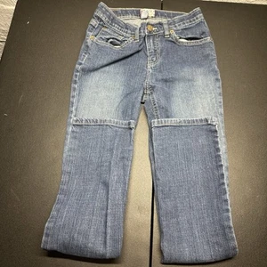 1989 Children’s Place Skinny Straight Stretch Blue Adjustable Waist Jeans 14 - Picture 1 of 6